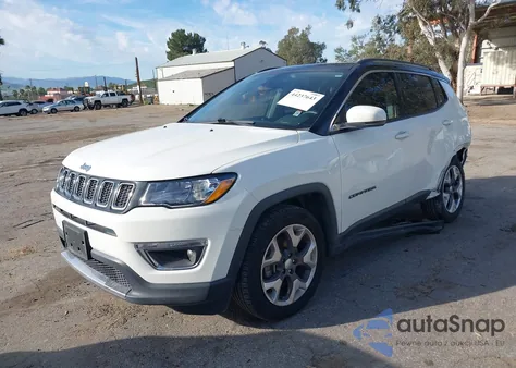 2019 Jeep Compass Limited Fwd из США, поврежденный, VIN 3C4NJCCB4KT637450